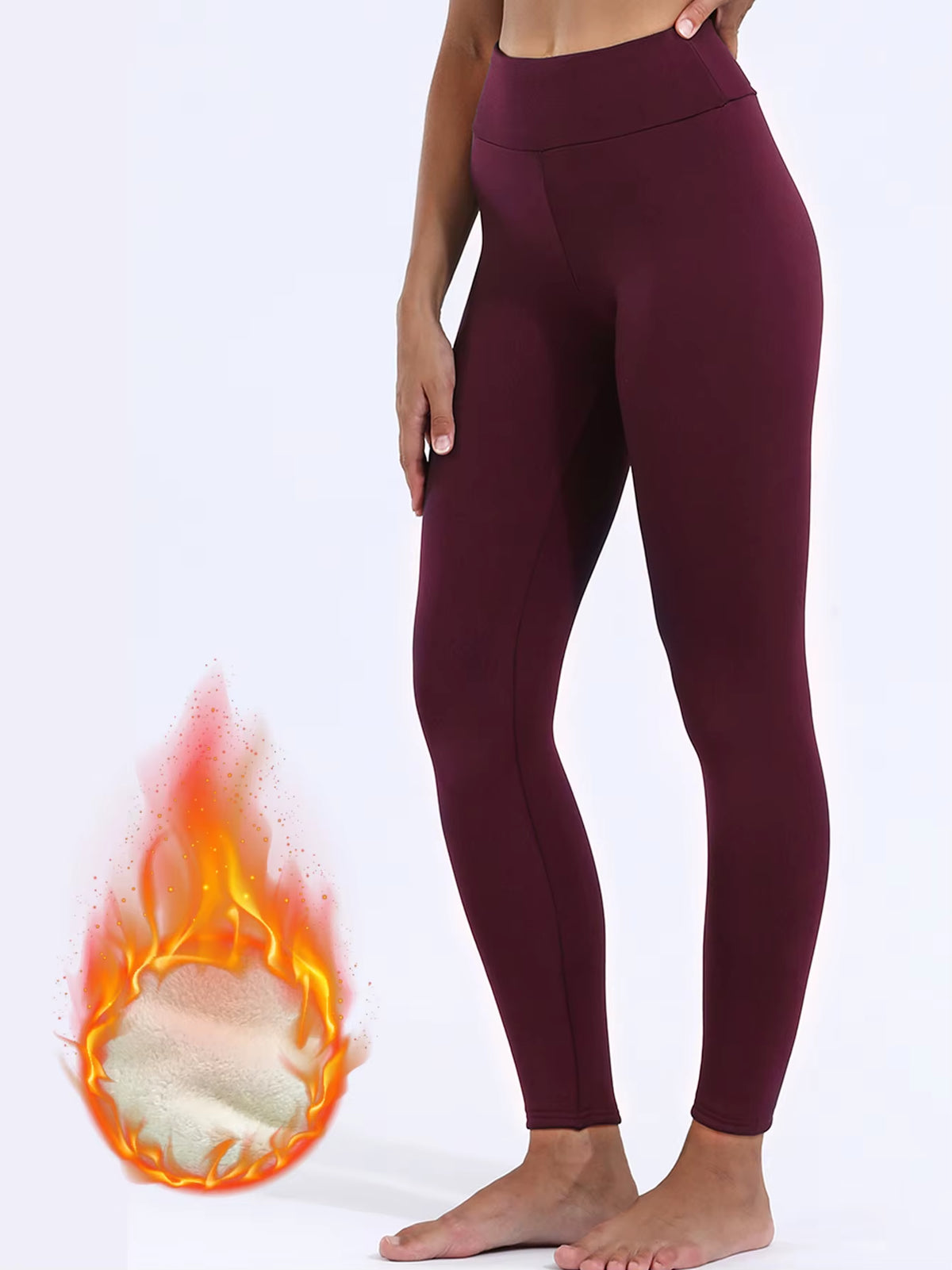 Women Velvet Leggings Autumn Winter Warm Fleece Tights Velvet Solid Color Prevent Cold Leggings Stretch Leggings