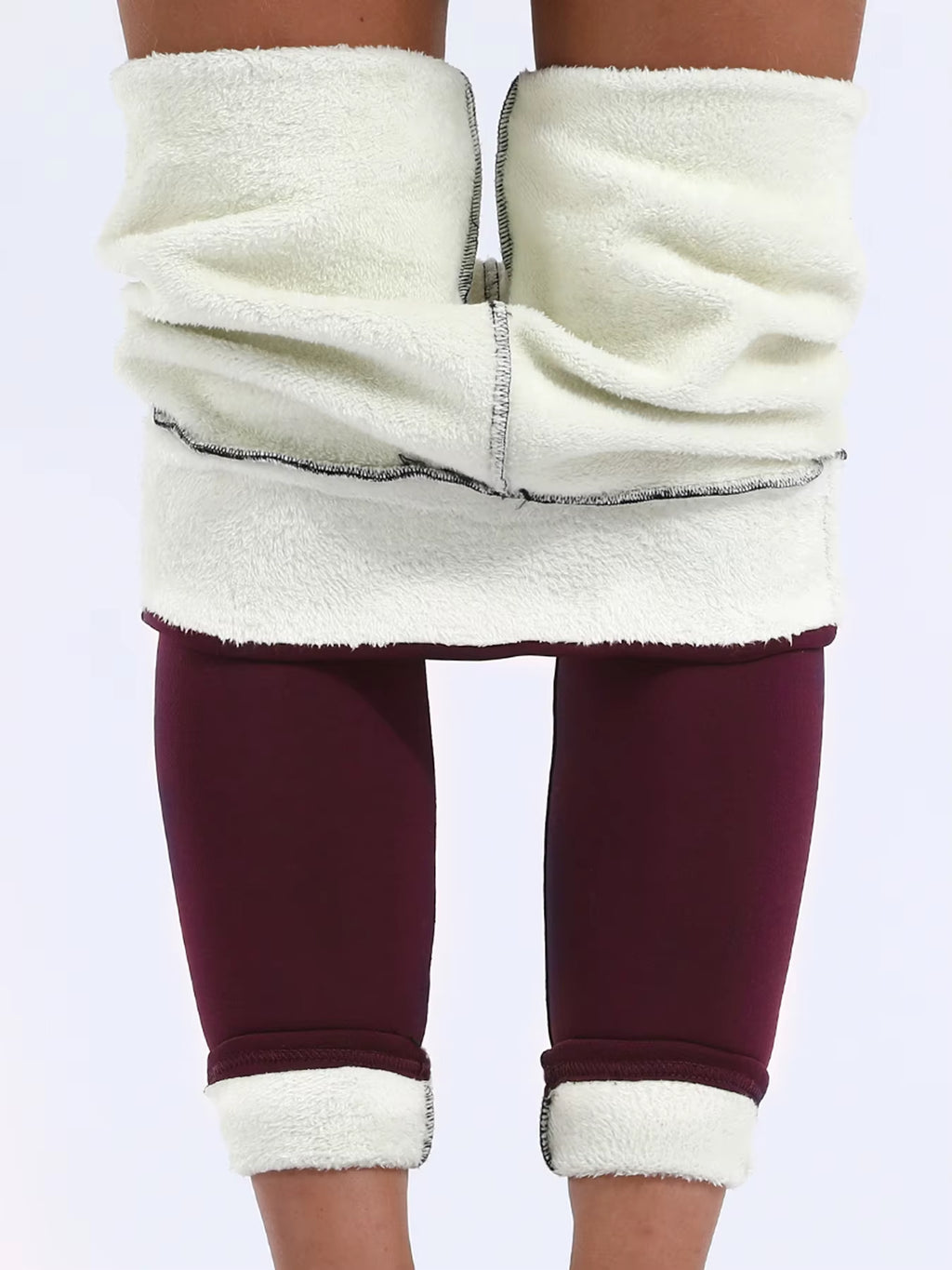 Women Velvet Leggings Autumn Winter Warm Fleece Tights Velvet Solid Color Prevent Cold Leggings Stretch Leggings